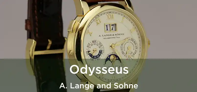  Odysseus A. Lange and Sohne
